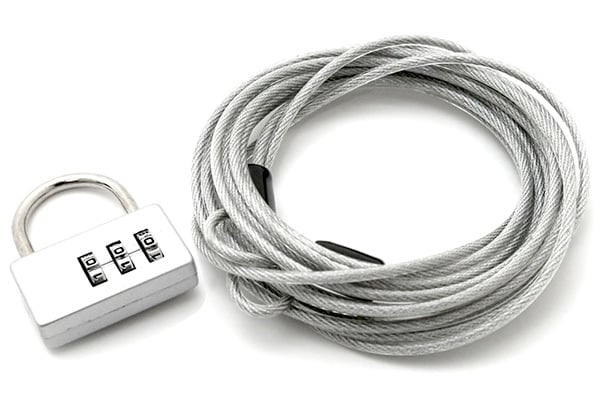 Coverking Lock and Cable