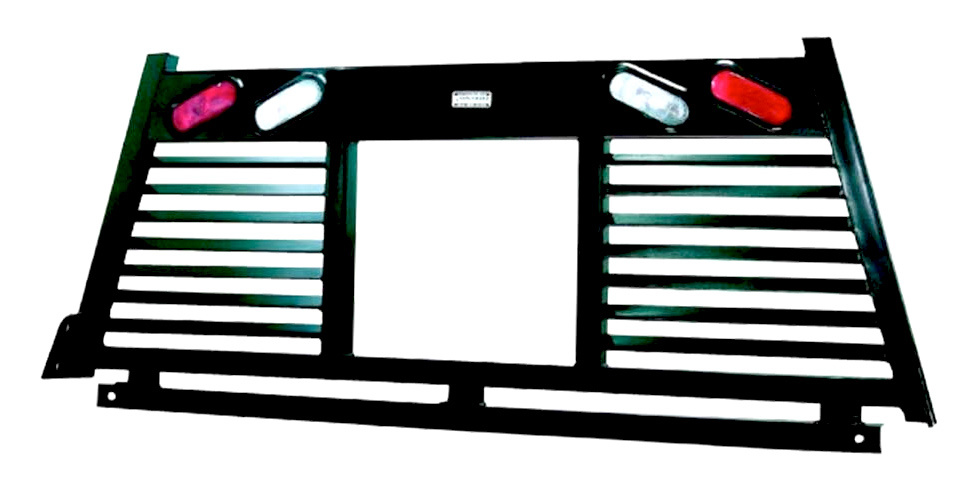 Ranch Hand Window Cut Headache Rack Ranch Hand Louvered Headache Rack