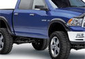 Image is representative of EGR Rugged Look Fender Flares.<br/>Due to variations in monitor settings and differences in vehicle models, your specific part number (753014) may vary.