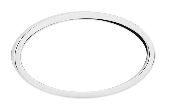 DefenderWorx Chrome Range Rover Logo Bezel