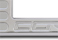 Image is representative of DefenderWorx License Plate Frame.<br/>Due to variations in monitor settings and differences in vehicle models, your specific part number (900615) may vary.