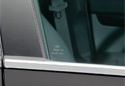 Image is representative of Putco Chrome Window Trim Accents.<br/>Due to variations in monitor settings and differences in vehicle models, your specific part number (97565) may vary.