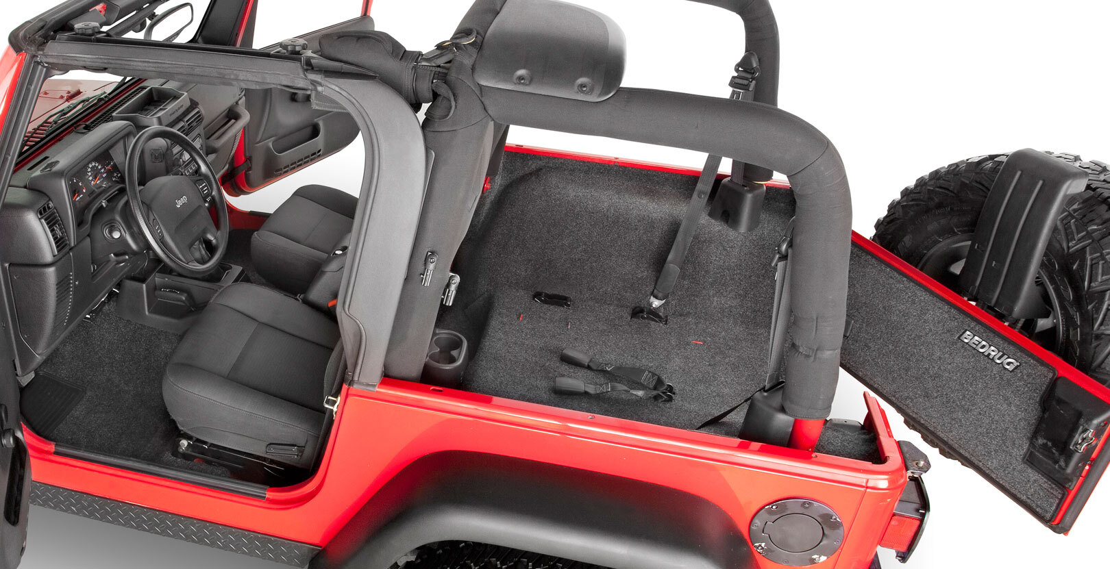 BedRug Jeep Carpet, BedRug Jeep Floor Liner