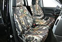 Image is representative of Saddleman Neoprene Camo Seat Covers.<br/>Due to variations in monitor settings and differences in vehicle models, your specific part number (19930-30) may vary.