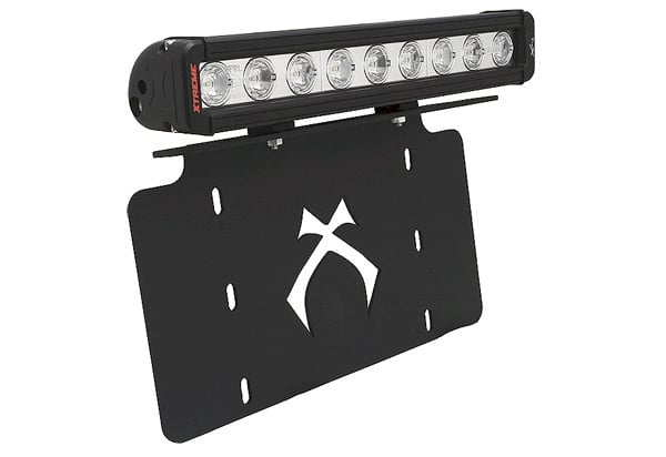 Vision X License Plate Light Bar Bracket