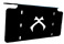 Image is representative of Vision X License Plate Light Bar Bracket.<br/>Due to variations in monitor settings and differences in vehicle models, your specific part number (XIL-LICENSEPLP910) may vary.