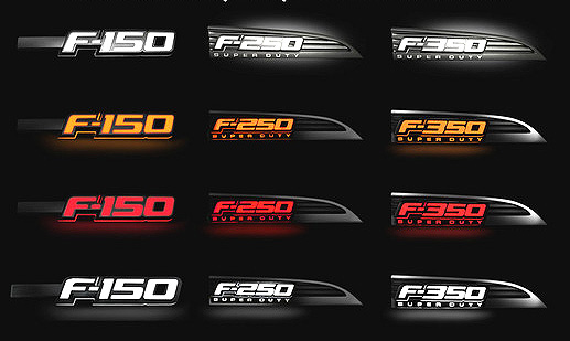 Light up ford emblems #8