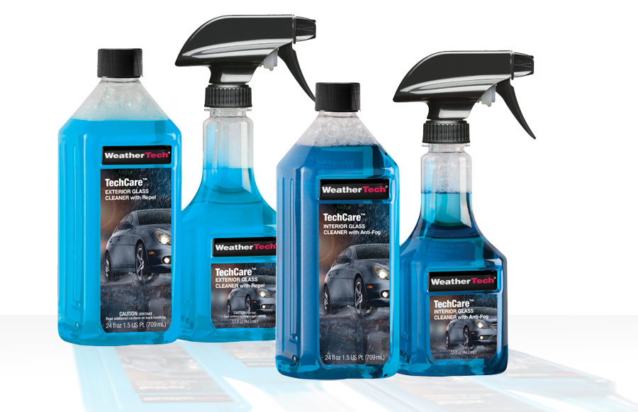 WeatherTech TechCare Glass Cleaner Kit for Automotive Interiors & Exteriors