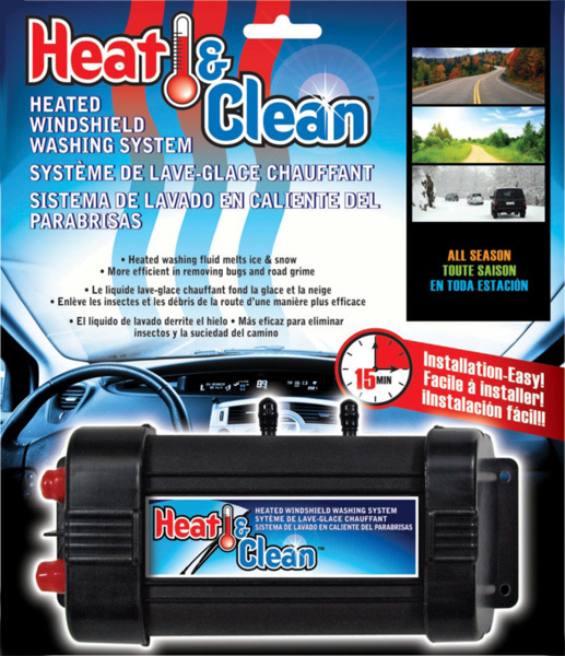 Heat & Clean Windshield Washer Heater Free Shipping
