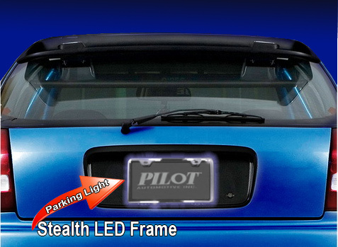 pilot license plate light
