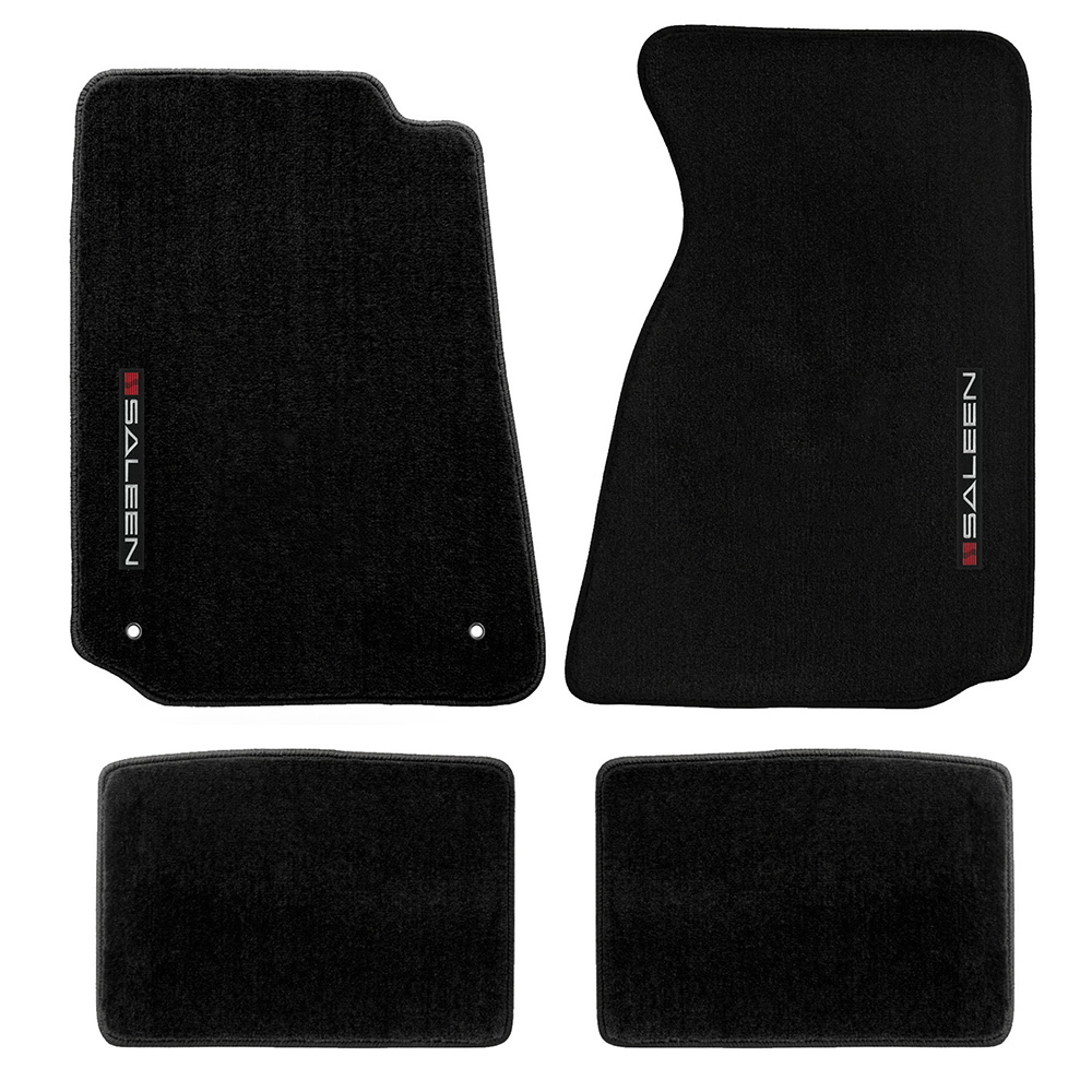 Lloyd Mats Mustang Logo Floor Mats - Custom Ford Logo Car Mats