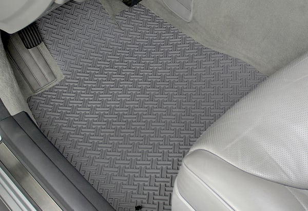 Amazon Com 3d Maxpider L1ka01701509 Complete Set Custom Fit All Weather Floor Mat For Select Kia Forte Models Kagu Rubber Black Automotive