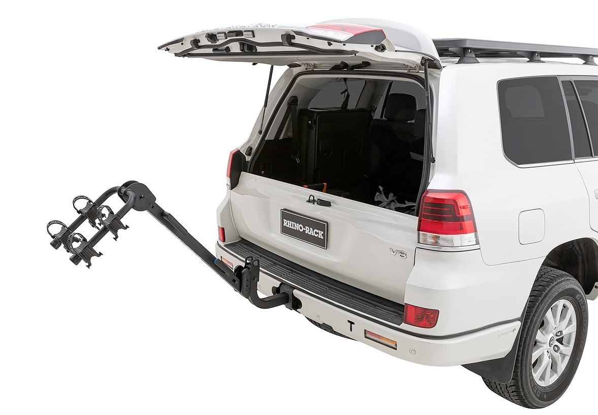 Rhino rack 2 bike shop hitch carrier