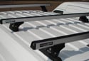 Image is representative of Rhino-Rack Ford Transit Connect Roof Rack.<br/>Due to variations in monitor settings and differences in vehicle models, your specific part number (RLZ02) may vary.