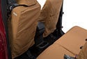 Image is representative of Carhartt Duck Weave Seat Covers.<br/>Due to variations in monitor settings and differences in vehicle models, your specific part number (SSC8462CAGY) may vary.