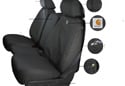 Image is representative of Carhartt Duck Weave Seat Covers.<br/>Due to variations in monitor settings and differences in vehicle models, your specific part number (SSC8462CAGY) may vary.