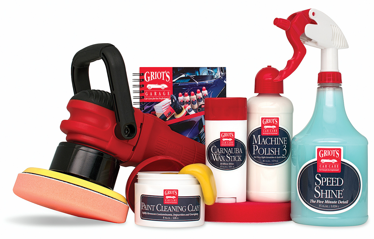 Griot's Garage Machine Carnauba Wax Kit, Free Shipping Griot's Machine