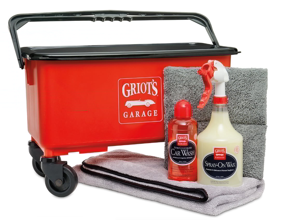Griot's Garage Weekend Therapy Wash Kit Spray, Wash, & Wax