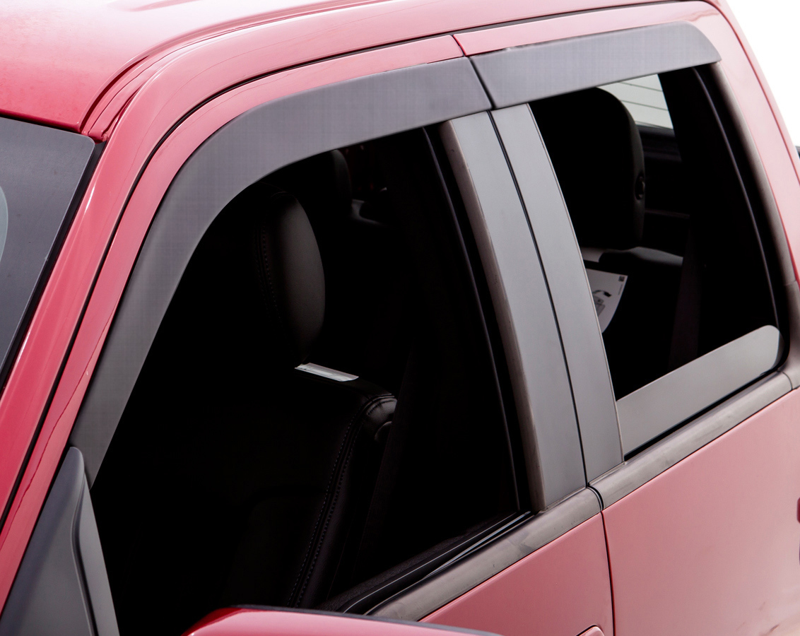Lund Deflector Combo Kit Textured Black Deflectors