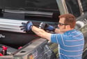 Image is representative of BAK Revolver X2 Tonneau Cover.<br/>Due to variations in monitor settings and differences in vehicle models, your specific part number (39505) may vary.