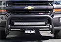 Image is representative of Westin Contour Bull Bar.<br/>Due to variations in monitor settings and differences in vehicle models, your specific part number (32-31060) may vary.