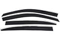 Image is representative of AVS Matte Black Seamless Window Deflectors.<br/>Due to variations in monitor settings and differences in vehicle models, your specific part number (774009) may vary.