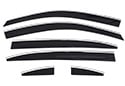 Image is representative of AVS Matte Black Seamless Window Deflectors.<br/>Due to variations in monitor settings and differences in vehicle models, your specific part number (774037) may vary.