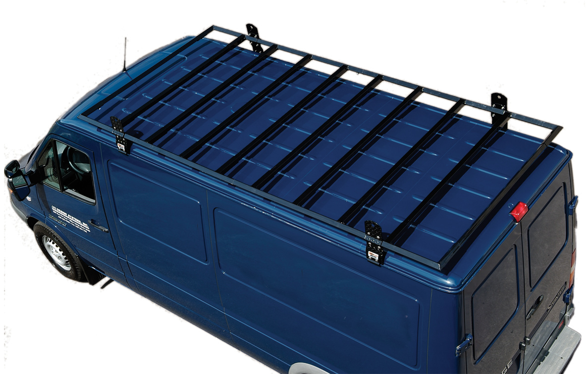 Cross Tread Flat Top 850 Van Rack