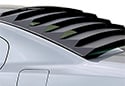 Image is representative of Willpak Rear Window Louvers.<br/>Due to variations in monitor settings and differences in vehicle models, your specific part number (1026) may vary.