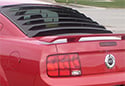 Image is representative of Willpak Rear Window Louvers.<br/>Due to variations in monitor settings and differences in vehicle models, your specific part number (1026) may vary.