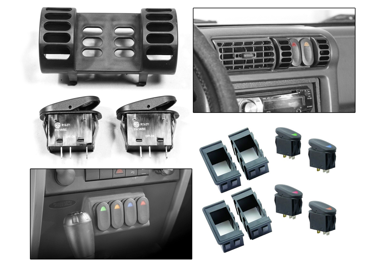 Rugged Ridge Switch Pod AutoAccessoriesGarage