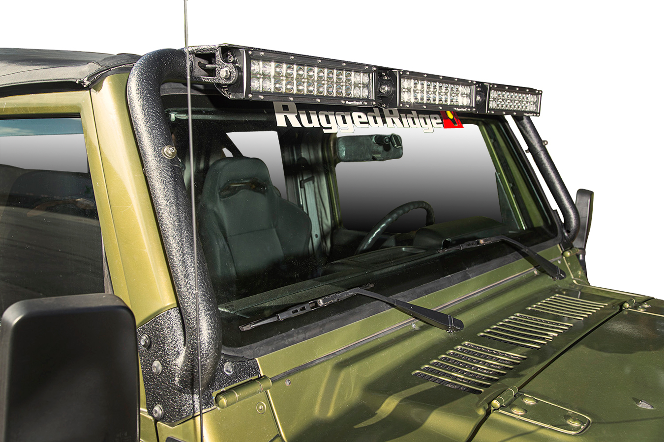 1997-2006 Jeep Wrangler Rugged Ridge Windshield Light Bar - Rugged Ridge  