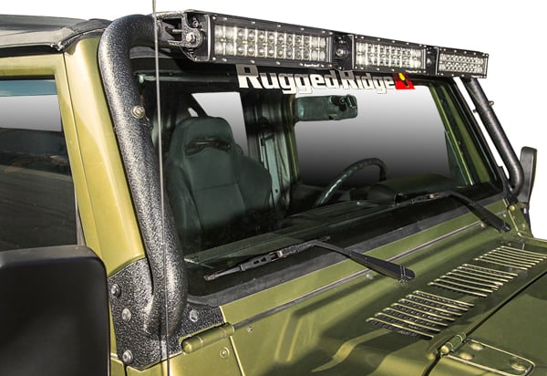 Rugged Ridge Windshield Light Bar