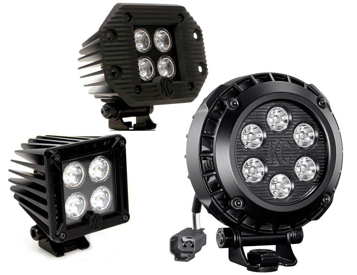 KC Hilites LZR LED Lights Free S/H and Price Match Guarantee