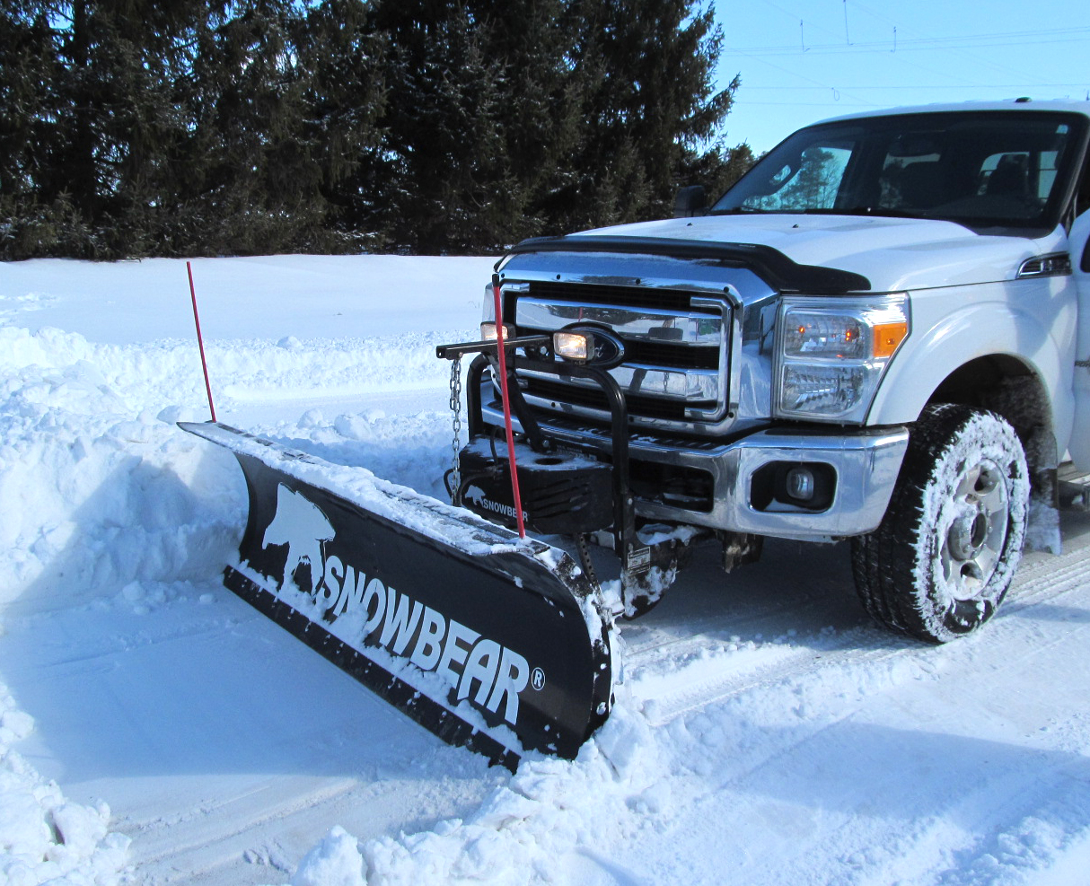 snow plow for excursion