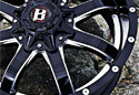 Ballistic 955 Anvil Series Wheels