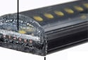 Image is representative of Putco Blade LED Tailgate Light Bar.<br/>Due to variations in monitor settings and differences in vehicle models, your specific part number (529004) may vary.