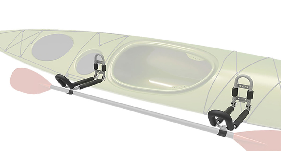 ROLA Hull Hugger Wall Mount Kayak Storage Rack Garage Boat Hanger