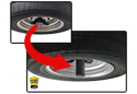 Pop & Lock Spare Shield Tire Lock