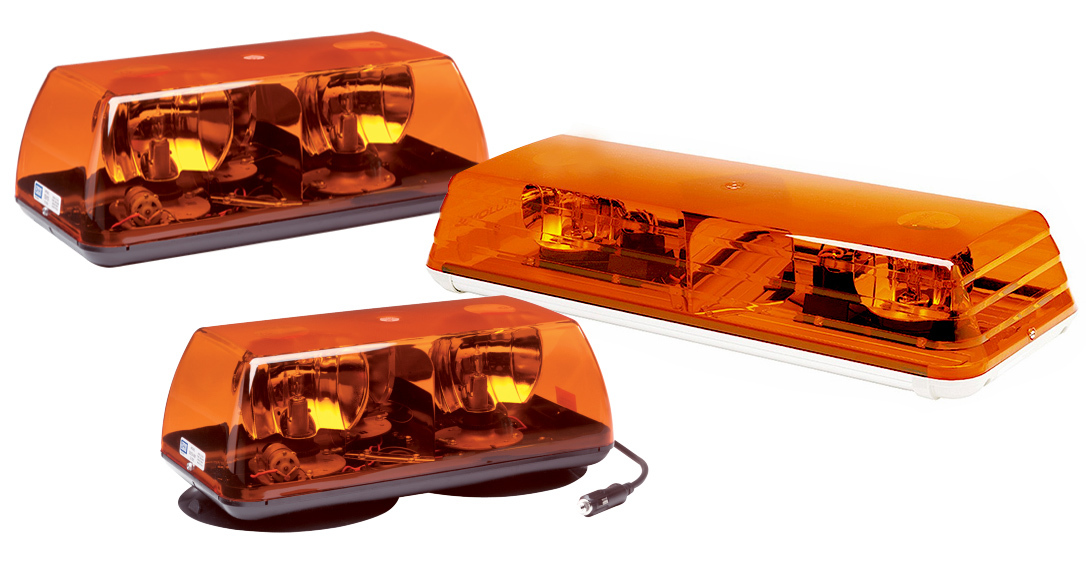 Mini amber on sale light bar