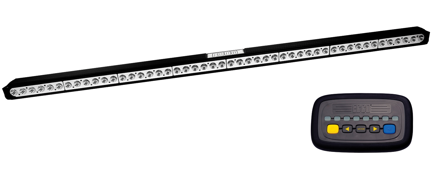 Vuilnisbak optie kast ECCO Safety Director LED Light Bar - Free Shipping