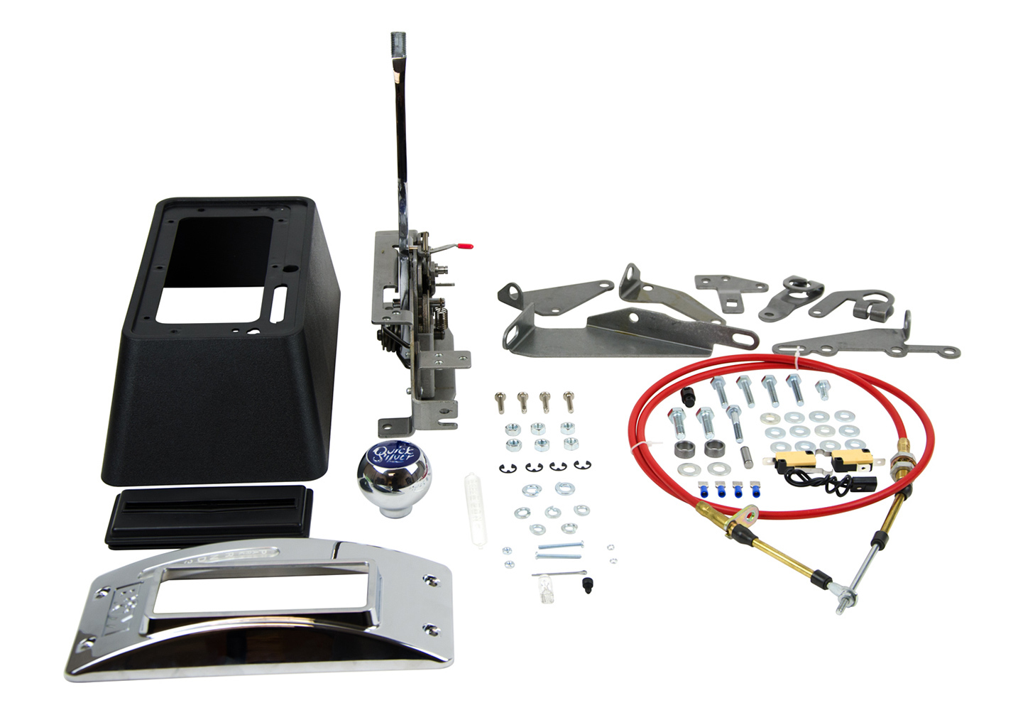 B&M Quicksilver Automatic Shift Lever Kit Free Shipping