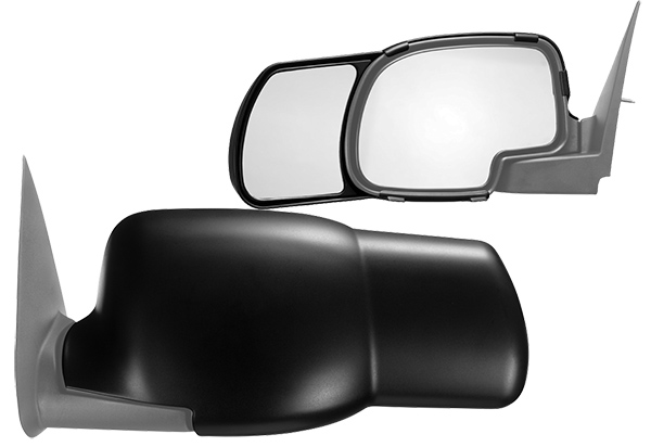 K Source Snap & Zap Clip-On Towing Mirrors
