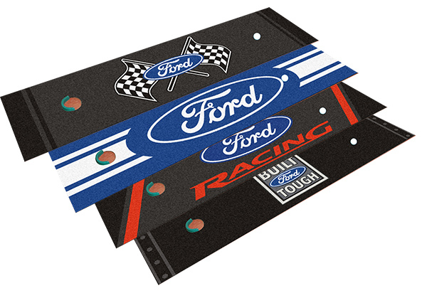 Fanmats Ford Indoor Artificial Practice Golf Putting Green Mat