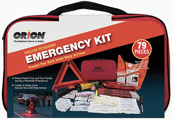 Orion 79-Piece Deluxe Roadside Emergency Kit