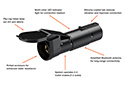 Image is representative of Curt Echo Mobile Trailer Brake Controller.<br/>Due to variations in monitor settings and differences in vehicle models, your specific part number (51180) may vary.