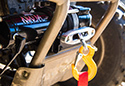 Image is representative of DK2 Warrior Ninja Series ATV UTV Electric Winch.<br/>Due to variations in monitor settings and differences in vehicle models, your specific part number (C2500N) may vary.
