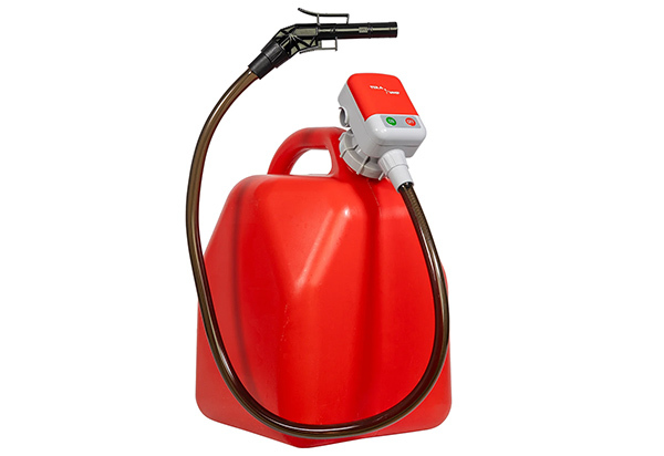 Tera Pump Battery Powered Fuel Transfer Pump with Adapter
