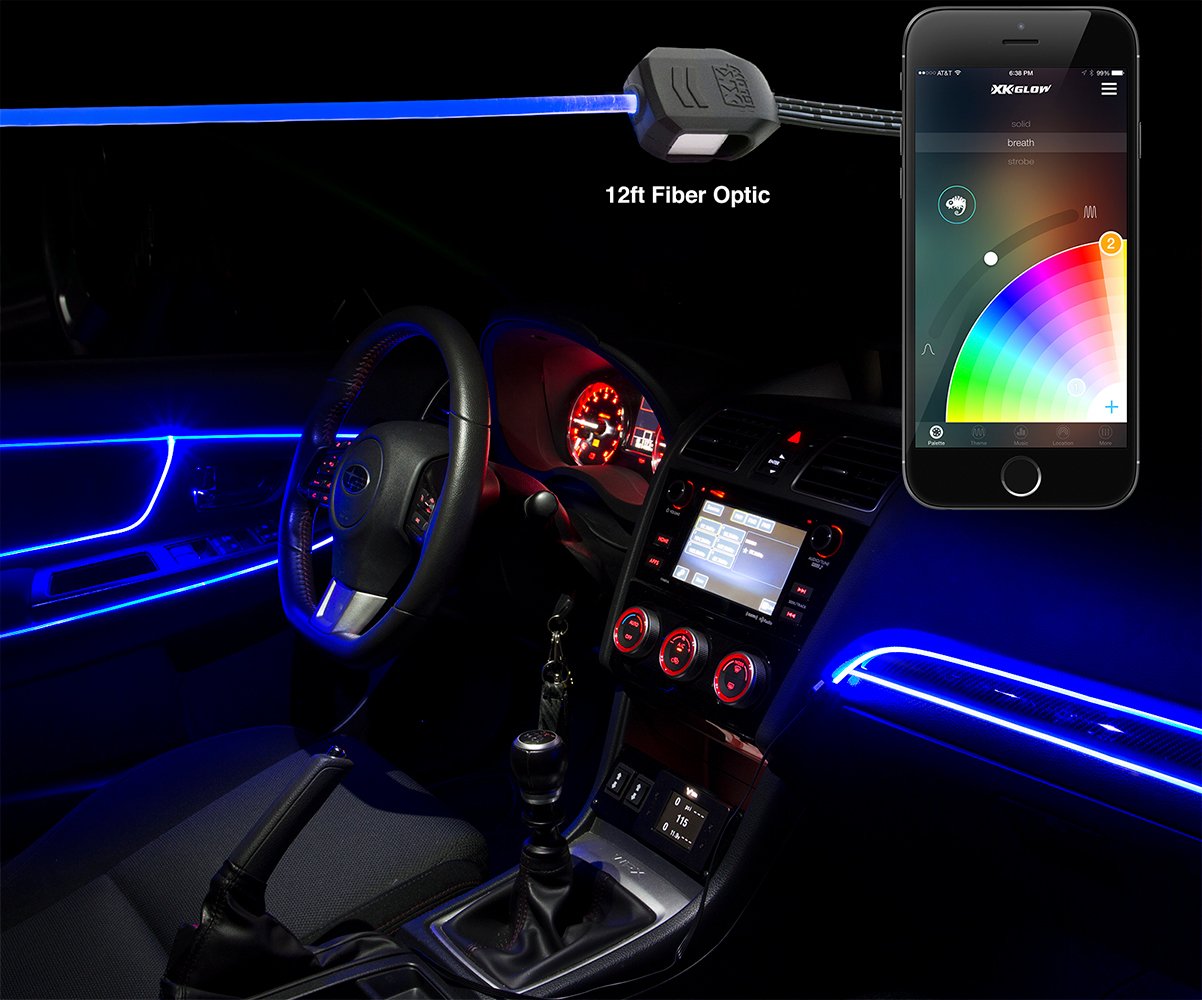 XK Glow Fiber Optic Multicolor LED Accent Lights FREE SHIPPING!