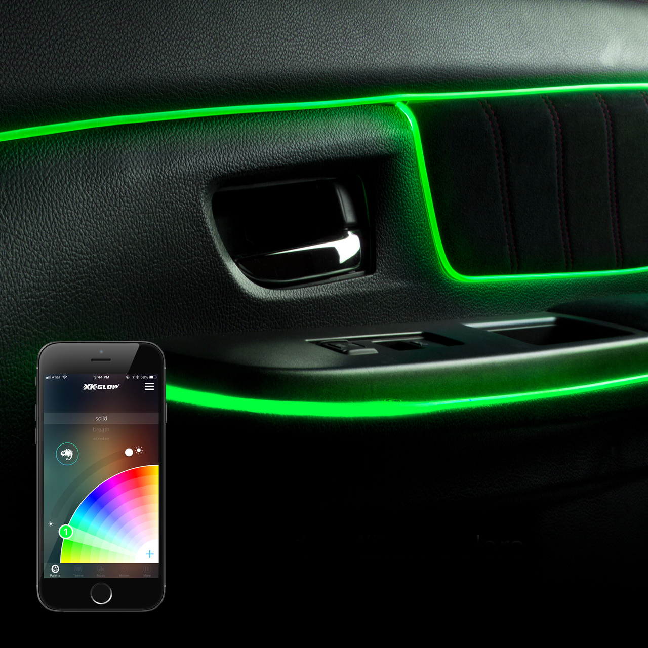 XK Glow Fiber Optic Multicolor LED Accent Lights FREE SHIPPING!